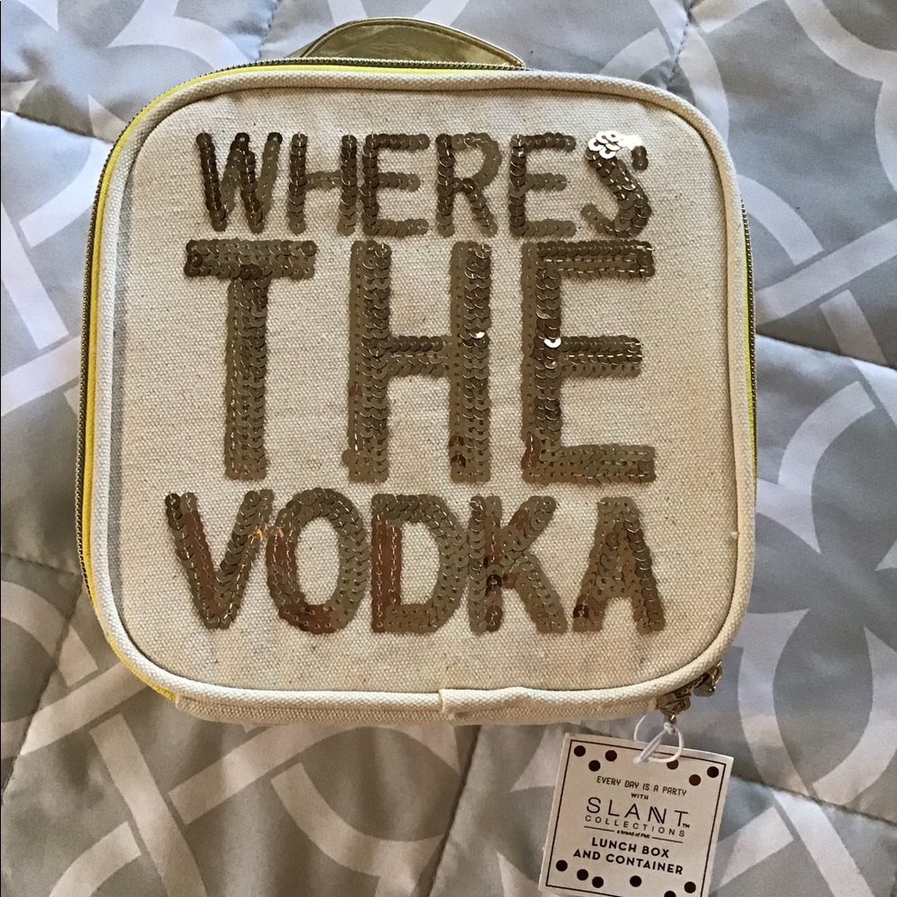 NWT Where’s the Vodka Lunchbox